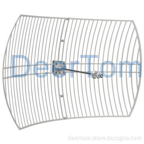 5150-5850MHz 5GHz 5.8GHz 5.5GHz Grid Parabolic Antenna 30dBi High Gain
